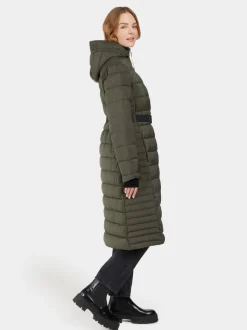 Clearance Didriksons Kleo Parka Long Deep Green