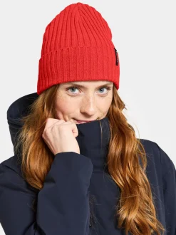 Outlet Didriksons Laken Beanie Pomme Red