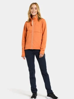 Clearance Didriksons Leah Full-Zip Faded Brique