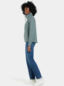 New Didriksons Leah Full-Zip Factory Blue