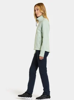 Sale Didriksons Leah Full-Zip Pale Mint