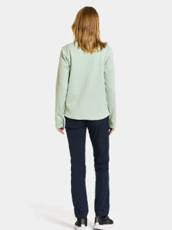 Sale Didriksons Leah Full-Zip Pale Mint