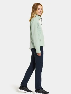 Sale Didriksons Leah Full-Zip Pale Mint