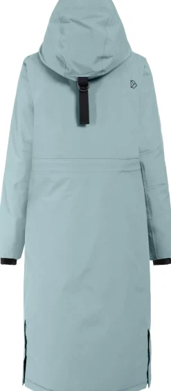 Sale Didriksons Leya Parka Long Factory Blue