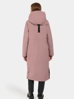 Hot Didriksons Leya Parka Long Faded Wine
