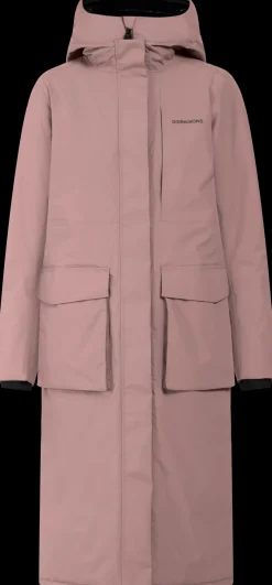 Hot Didriksons Leya Parka Long Faded Wine
