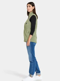Online Didriksons Libra Vest Light Moss