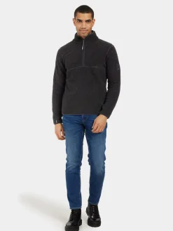 Sale Didriksons Lillebror Half-Zip Black
