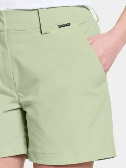 Discount Didriksons Liv Shorts Soft Green