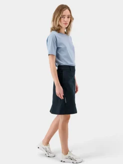 Outlet Didriksons Liv Skirt Dark Night Blue