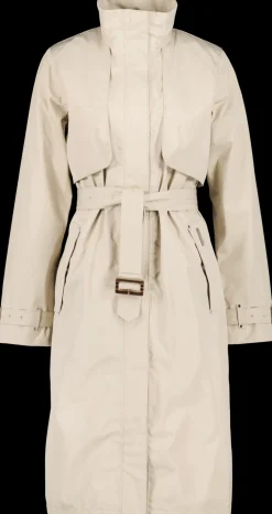 New Didriksons Lova Coat Long Clay Beige
