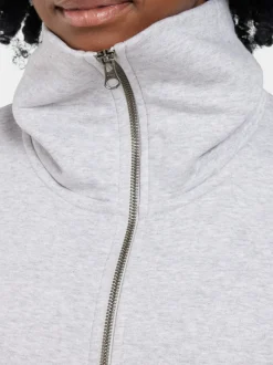 Sale Didriksons Lovali Full-Zip Aluminum melange
