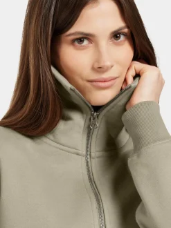 Best Didriksons Lovali Full-Zip Mistel Green