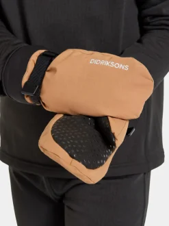 Sale Didriksons Lovas Mitten Almond Brown