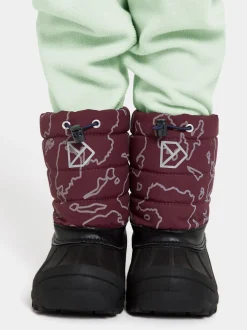 Sale Didriksons Lumi Kids' Boots Grundsund reflective wine