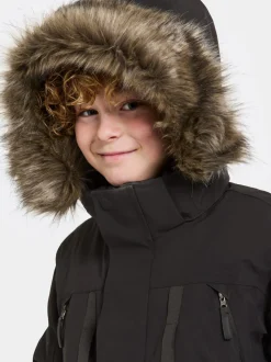 Sale Didriksons Magnetit Kids' Parka Black