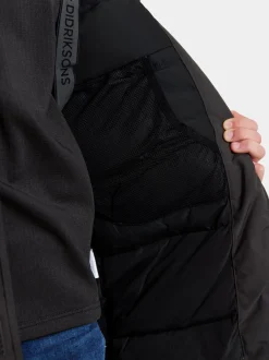 Sale Didriksons Magnetit Kids' Parka Black