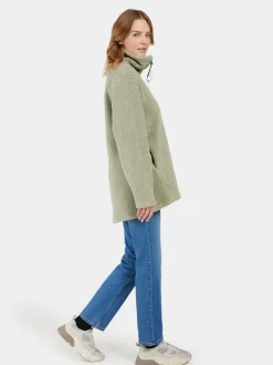 Hot Didriksons Marina Half-Zip Wilted leaf