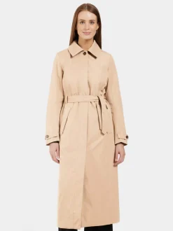 Discount Didriksons Matilde Coat Long Beige