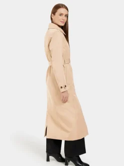 Discount Didriksons Matilde Coat Long Beige