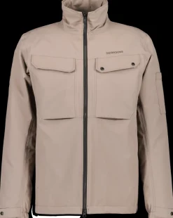 Didriksons Max Jacket Ash Brown