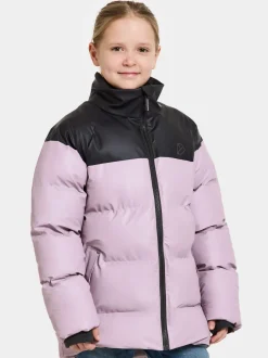 Best Didriksons Mega Galon Kids' Jacket Dusty lilac