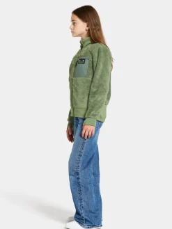 Sale Didriksons Mejram Kids' Jacket Light Moss