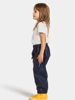 Online Didriksons Midjeman Kid's Pants Galon® Navy
