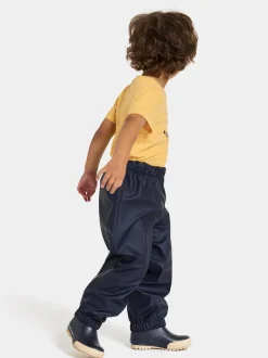 Online Didriksons Midjeman Kid's Pants Galon® Navy