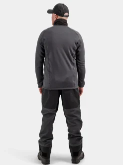 New Didriksons Mistral Men's Full-Zip Coal black