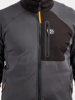 New Didriksons Mistral Men's Full-Zip Coal black