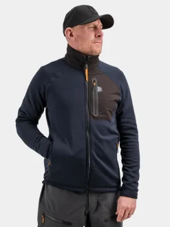 Hot Didriksons Mistral Men's Full-Zip Dark Night Blue