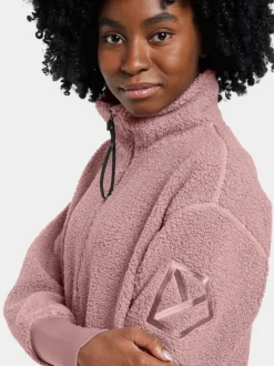 Hot Didriksons Monia Half zip Faded Wine