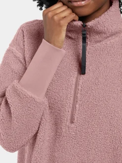 Hot Didriksons Monia Half zip Faded Wine