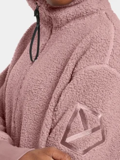 Hot Didriksons Monia Half zip Faded Wine