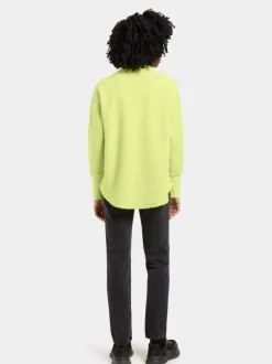 Sale Didriksons Monia Half zip Light Avocado