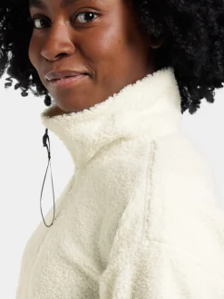 Outlet Didriksons Monia Half zip White Foam