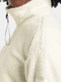 Outlet Didriksons Monia Half zip White Foam