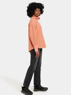 New Didriksons Monia Half zip Clay Pink