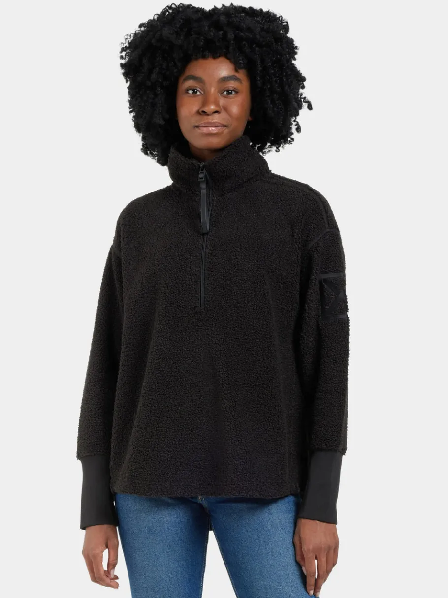 Clearance Didriksons Monia Half zip Black