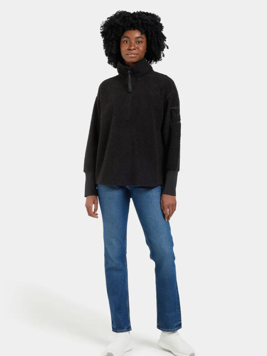 Clearance Didriksons Monia Half zip Black