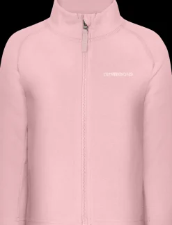 Online Didriksons Monte Kids' Full-Zip Soft Pink