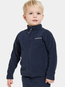 Online Didriksons Monte Kids' Full-Zip Navy