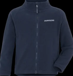 Online Didriksons Monte Kids' Full-Zip Navy