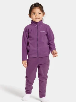 Clearance Didriksons Monte Kids' Full-Zip Grape