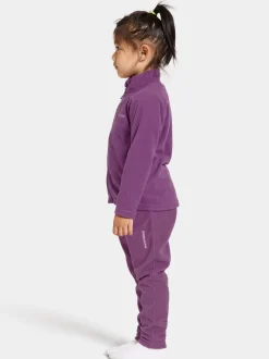 Clearance Didriksons Monte Kids' Full-Zip Grape