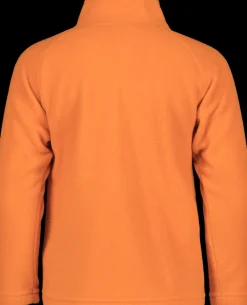 Sale Didriksons Monte Kids' Full-Zip Orange Jam