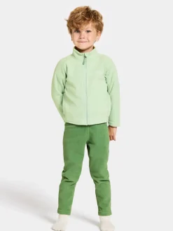 Online Didriksons Monte Kids' Full-Zip Light Algae Green