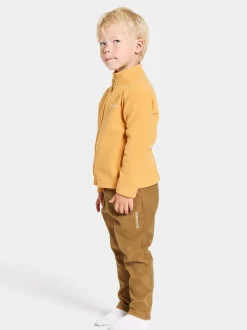 Didriksons Monte Kids' Full-Zip Dark Pollen