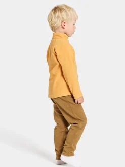 Didriksons Monte Kids' Full-Zip Dark Pollen